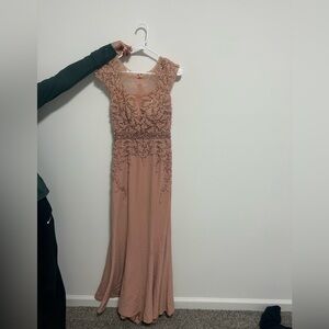 Pink dazzling dress. Size 8